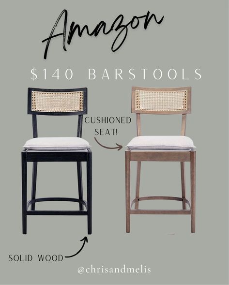 Counter Stool With Cushion, Coordinating Dining Chairs And Counter Stools, Rattan Kitchen Stools, Modern Farmhouse Kitchen Stools, Elegant Bar Stools Kitchen Island, Counterheight Stool With Back, Cane Back Counter Stool, French Country Counter Stools, Amazon Bar Stools