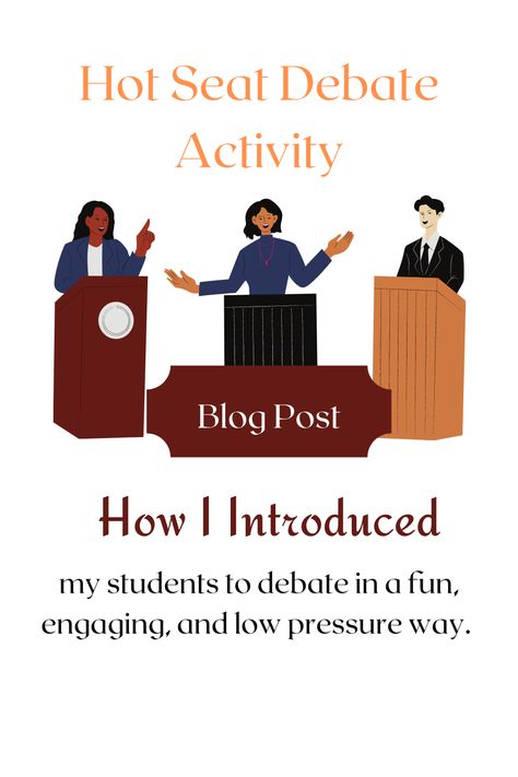 I was required to have an informal debate with my class this week. No one said it had to be serious! This is how I introduced my students to debate in a fun and engaging way, Debate | Fun Debates Debate Games Middle School, Middle School Debate Activities, Teaching Debate Middle School, How To Debate, Debate Games, Teaching Debate, Debate Tips, Introduction Activities, Debate Club