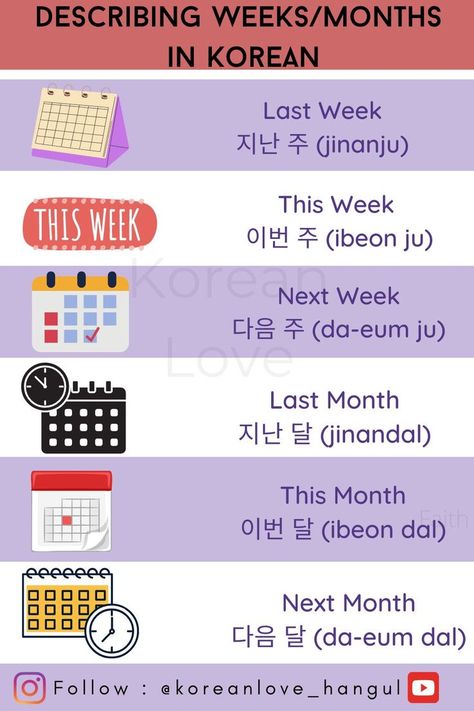 Months In Korean Language, Korean Pronouns Formal And Informal, Countries In Korean, Korean Months, Months In Korean, Colors In Korean, South Korean Language, Korean Greetings, Korean Flashcards