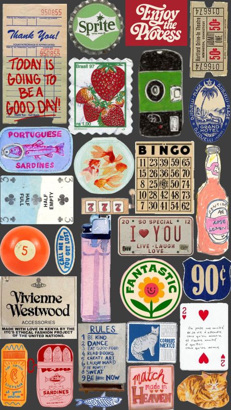 Scrapbook Printing, Collage Wallpaper, Iphone Case Stickers, Scrapbook Book, Scrapbook Stickers Printable, Scrapbook Journal, Journal Stickers, Scrapbook Stickers, Case Stickers