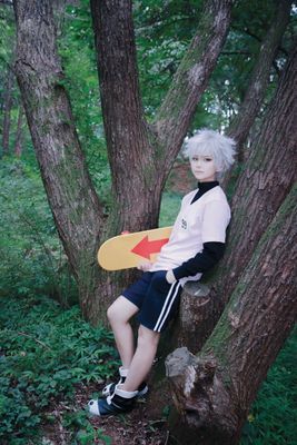 Cosplay Killua, Hxh Feitan, Hunter X Hunter Cosplay, Couples Cosplay, Cosplay Boy, Hxh Characters, Cosplay Characters, Hunter Anime, Amazing Cosplay