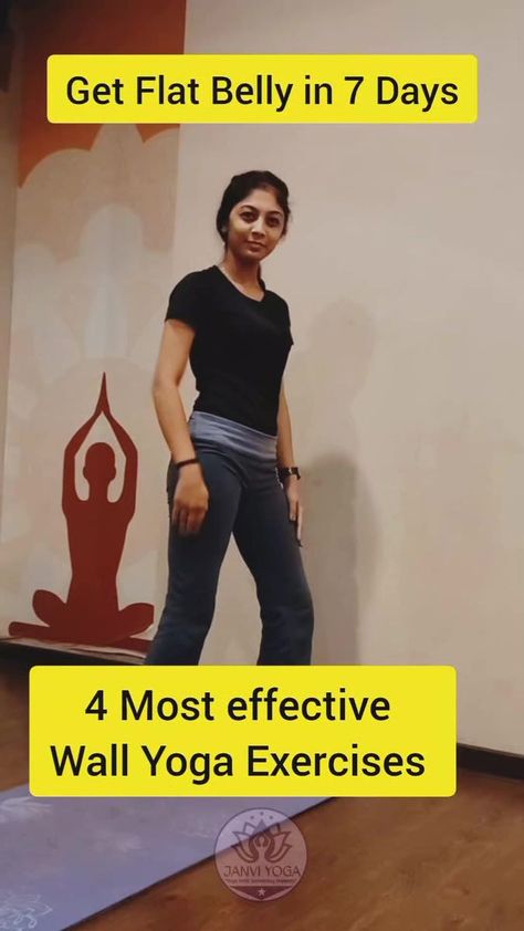 -》 Get Flat Belly In 7 Days- 4 Most Effective Wall Yoga Exercises BEST EXCERCISE FOR BELLY FAT In this video, I'm sharing 4 best yogic exercise for belly fat which will surely help you to reduce your belly fat fast Try it. Make sure to follow the rep. nd sets mentioned in the video. U just need to do these exercises with HIIT workout + have calorie deficit diet plan nd u will going to see amazing results 😍 If you find this video worth watching don't forget to smash on subscribe buttonn click Loss Belly Fat In 7 Days, How To Reduce Tummy Fat Tips, Abdominal Fat Loss Workout, How To Reduce Belly Fat Fast In 7 Days, Wall Yoga Exercises, Armpit Exercise, How To Reduce Belly Fat Fast, Yoga For Belly Fat Loss, Calorie Deficit Diet