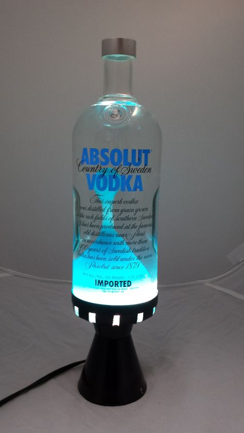 Vodka Lava Lamp, Future Apartment Decor, Absolut Vodka, Alcohol Bottles, Liquor Bottles, Cute Room Decor, Room Ideas Bedroom, Dream House Decor, Aesthetic Room Decor