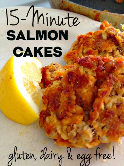 Blw Egg Free Recipes, Egg Free Salmon Patties, Gluten Free Salmon Cakes, Ww Bread, Salmon Bread, Gluten Free Salmon, Paleo Salmon, Dinner Paleo, Paleo Pork