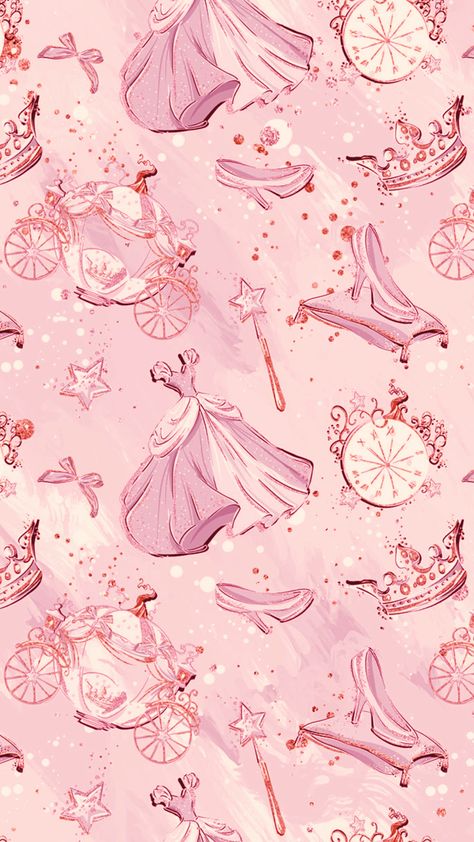 Pink Disney Wallpaper Iphone Backgrounds, Pink Wallpaper Disney, Disney Pink Wallpaper, Princesas Disney Wallpaper, Princess Wallpaper Pink, Pink Disney Wallpaper, Pink Princess Wallpaper, Cinderella Background, Pink Cinderella