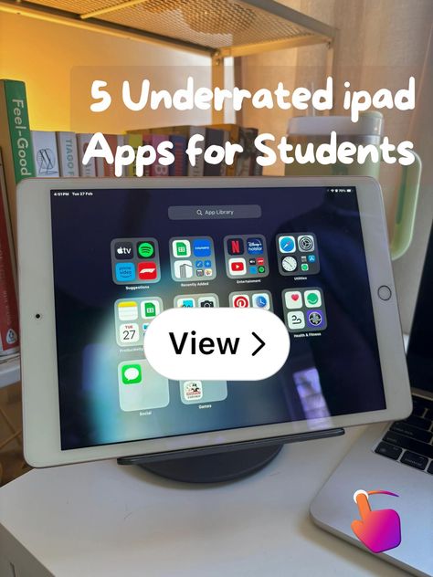 Lemon8 · 5 Underrated ipad apps for students · @Ayesha 🍋 Apps For Ipad College, Ipad Apps For High School Students, Best Ipad Apps For College, Ipad Apps For Nursing Students, Best Apps For College Students Ipad, Ipad Pro Apps, Social Control, Open App, Ipad Apps