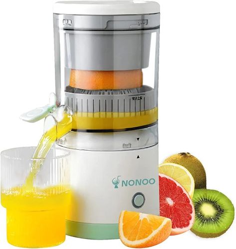 Portable Wireless Electric Citrus Juicer. You can take this juicer to  camp outdoors or to work; & not worry about running out of power. Enjoy healthy, delicious juices anytime & anywhere with one click. Fruit Blender, Manual Juicer, Fresh Squeezed Juice, Juicer Machine, Fruit Juicer, Juice Extractor, Lemon Squeezer, Electric Juicer, Soya Bean