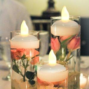 Amazon.com: IMAGE Floating Candles, Flameless Floating LED Tea Lights 12 Pack Waterproof Tealight Candles for Wedding Party Spa Home Indoor Outdoor Decor-Warm White: Home & Kitchen Led Tealight Candle Ideas, Waterproof Floating Candles, Floating Flameless Candles, Floating Tea Light Centerpiece, Water Candles Floating, Flameless Candle Centerpiece, Floating Tea Lights, Led Floating Candles, Floating Votive Candles