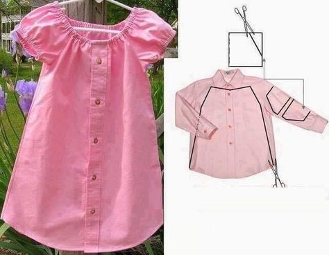 Baby Clothes Diy Patterns, Perlengkapan Bayi Diy, Baby Dress Diy, Dress Patterns Diy, Girls Dresses Diy, Diy Baby Clothes, Girl Dress Pattern, Frocks For Girls