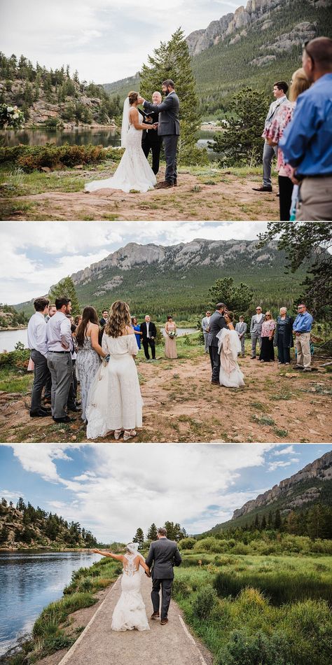 Lily Lake Estes Park Colorado, Rocky Mountain National Park Elopement, Rmnp Elopement, Lake Picnic, Rocky Mountain National Park Wedding, Estes Park Wedding, Outdoor Elopement, Elopement Planning, How To Elope