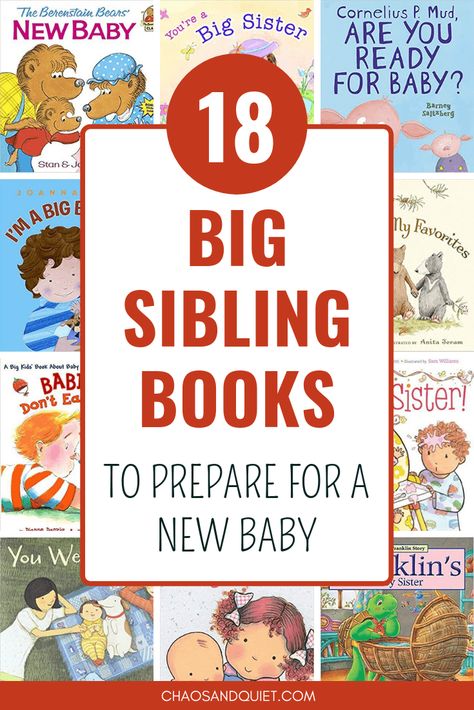 Becoming A Big Brother, New Big Sister, Big Brother Book, Big Brother Activities, Big Sister Book Announcement, Big Brother Basket Ideas, Big Sister Little Brother, Best Toddler Books, Big Brother Little Sister