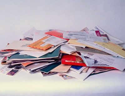 Junk Mail Opt Out - HowStuffWorks Donation Request, Junk Mail, Blue Envelopes, Identity Theft, Apple Phone, Mobile Apps, Goods And Services, Toy Store, How To Be Outgoing