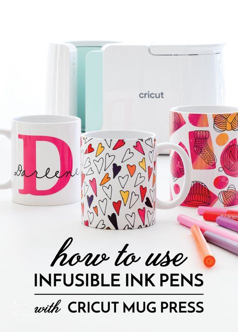 Cricut Sublimation Pens, Disney Mugs Diy, Infusible Ink Pens Projects, Infusible Ink Pen Projects, Fun Mugs Designs, Mug Press Ideas, Infusible Ink Mugs, Mug Press Designs, Infusible Ink Pens