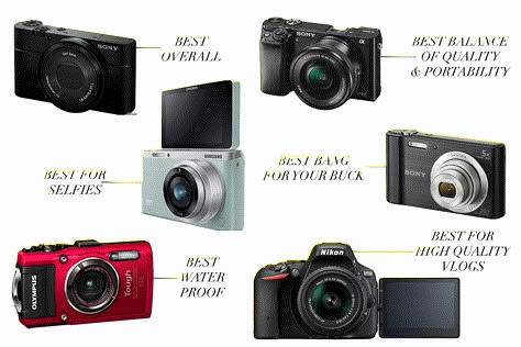 Beginner Camera For Youtube, Cheap Cameras For Vlogging, Different Types Of Cameras, Best Travel Camera For Beginners, Travel Camera Aesthetic, Cameras To Get, Cheap Camera For Vlogging, Digital Cameras To Buy, Best Film Camera For Beginners