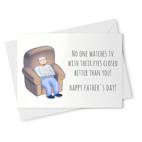 Funny Birthday Card | Watches Tv With Eyes Closed | Perfect For Dad, Grandpa, Uncle, Husband [00320] Affiliate Link Funny Uncle Birthday Cards, Funny Grandpa Birthday Card, Bday Cards For Grandfather, Funny Cards For Grandpa Birthday, Funny Old Guy Birthday Cards, Birthday Card For Uncle, Grandpa Birthday Card, Encouraging Poems, Uncle Birthday