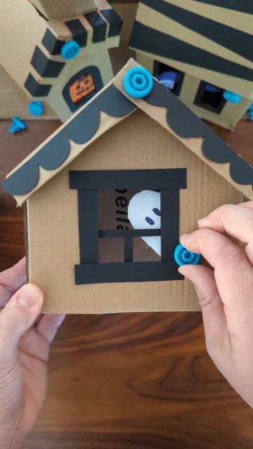 Diy Haunted House, Haunted House Diy, A Haunted House, Make Do, Haunted Houses, Instagram Diy, Pop Out, Haunted House, Canning