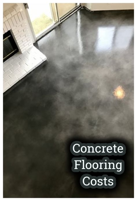 Concrete Floors In House, Interior Concrete Floors, Barn Remodel, Painted Concrete Floors, Concrete Flooring, Concrete Stained Floors, Floor Stain, Plywood Flooring, Concrete Lamp