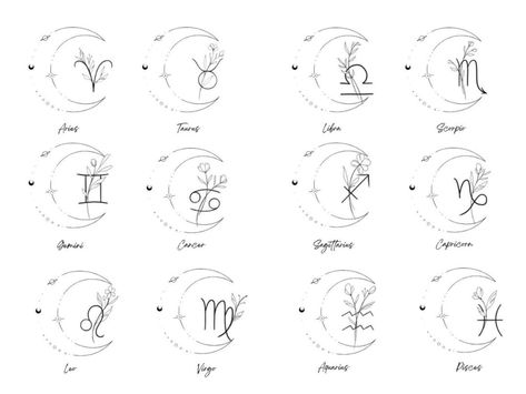 Torus Zodiac Tattoo, Tiny Tattoos For Family, Small Astrology Tattoos, Taurus Astrology Tattoo, Aries Tattoo Ideas Unique, Starsign Tattoo, Ukraine Tattoo Ideas, Leo Tattoo For Women, Astrological Tattoos