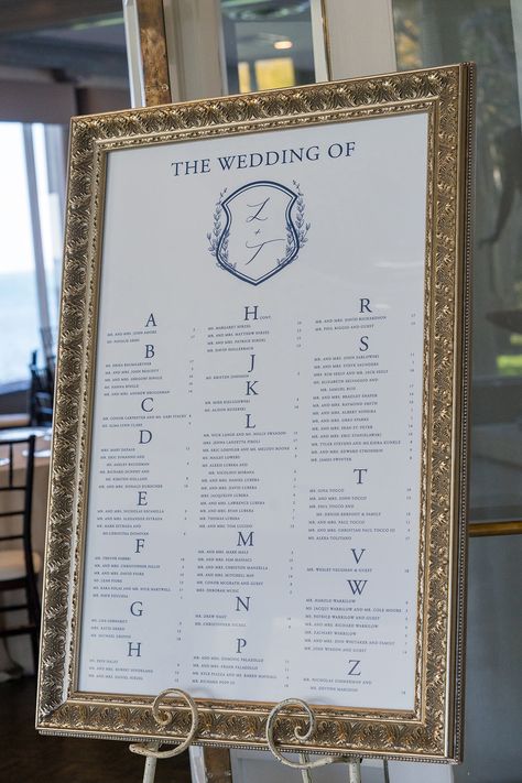 Guest Table Numbers Seating Charts, Large Frame Seating Chart Wedding, Wedding Seating Chart Poster, Vintage Frame Seating Chart, Wedding Alphabetical Seating Chart, Timeless Reception Decor, Seating Chart On Painting, Seating Chart Wedding Elegant, Art Deco Seating Chart