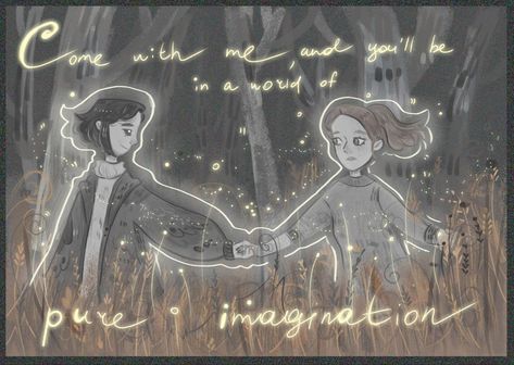 Imaginary Friends Aesthetic, Imaginary World Quotes, Imaginary Friends Art, Imaginary Friend Aesthetic, Imaginary Friend Art, Secondary Characters, Lilies Of The Field, Imaginary World, Imaginary Friends