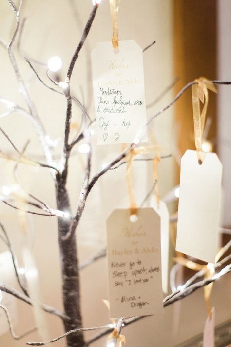 Wedding Wishing Tree, Wish Tree Wedding, Wish Tree Ideas, Wishing Tree Ideas, Mehndi Favors, Wishing Tree Wedding, Christmas Installation, Winter Engagement Party, Engagement Party Cards