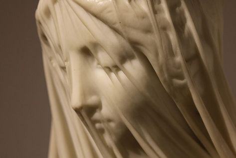 1st December 2016. The Veiled Lady, marble bust at The Cooper Gallery, Barnsley, South Yorkshire. | by Barnsley Victor Veiled Aesthetic, Veiled Lady Tattoo, The Veiled Lady, Veiled Lady, Marble Bust, South Yorkshire, Catholic Art, Reference Images, Woman Face