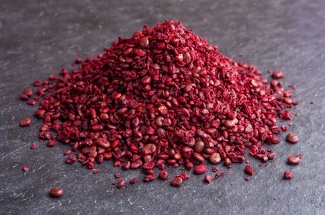 Inside the Spice Cabinet: Sumac — Spice Intelligence Sumac Recipes, Sumac Spice, Spice Cabinet, Homemade Spices, Sour Taste, Spices And Herbs, Spices And Seasonings, Spice Recipes, Plant Protein