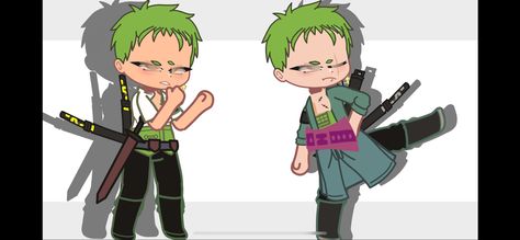 Roronoa Zoro, Gacha Club, One Piece, Anime, Quick Saves