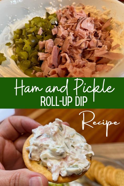 Dip For Celery Sticks, Pickle Roll Dip, Dill Pickle Bacon Roll Ups, Pickle And Fruit Roll Up, Ham And Pickle Roll Up Dip, Pickle Ham Roll Ups, Pickle Roll Up Dip Recipe, Pickle Ham Cream Cheese Dip, Pickle And Ham Roll Ups