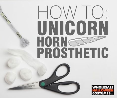 DIY Unicorn Prosthetic: 9 Steps (with Pictures) Horn Prosthetic, Unicorn Horn Diy, Diy Unicorn Horn, Diy Unicorn Horns, Succubus Costume, Scottish Unicorn, Unicorn Horn For Horse, Ice Crown, Fantasy Crafts