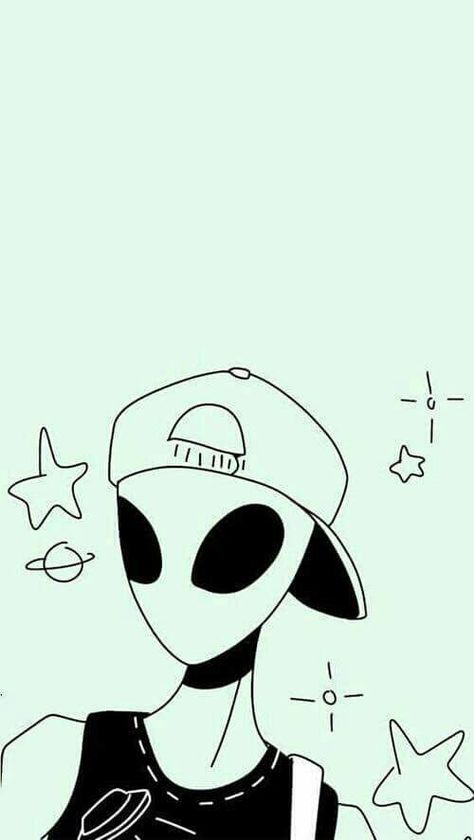 Quieres tener fondos de pantalla tumblr? Pues estas en el lugar indic… #detodo # De Todo # amreading # books # wattpad Iphone Wallpapers, Aliens, Drawing Ideas, Doodles, Wallpapers, Tumblr, Stars, Iphone, Drawings