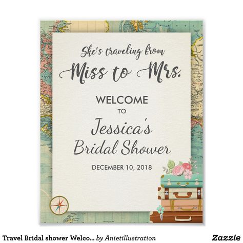 Bridal Shower Miss To Mrs, Missions Conference, Love Is A Journey, Travel Theme Bridal Shower, Travel Bridal Showers, Adventure Awaits Baby Shower, Birthday 10, Travel Baby Showers, Travel Birthday