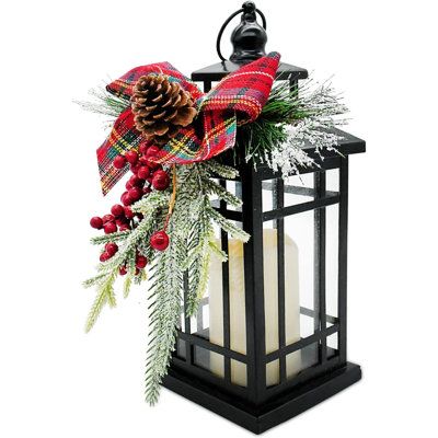 Outdoor lanterns front door