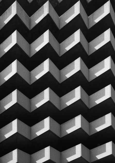 Architectural Pattern, Art Noir, Geometric Architecture, Black And White Photograph, Piet Mondrian, Facade Architecture, Abstract Photography, Marie Antoinette, Op Art