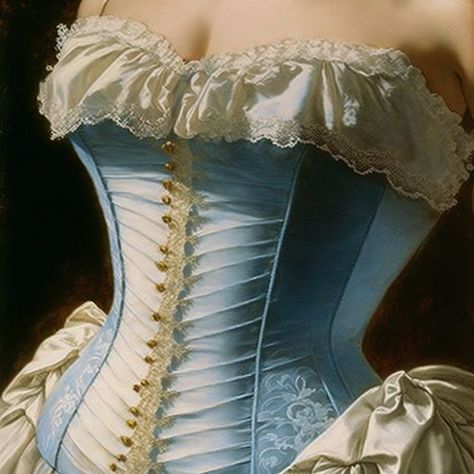 Blue corest dress, In the style of Franz Xavier Winterhalter. Gold aesthetic, Lace aesthetic, blue aesthetic, pricess aethetic. royal aesthetic, regal aesthetic Tumblr Vintage Aesthetic, Franz Xavier Winterhalter, Regal Aesthetic, Lace Aesthetic, William Bouguereau, William Adolphe, Royal Core, William Adolphe Bouguereau, Royalty Aesthetic