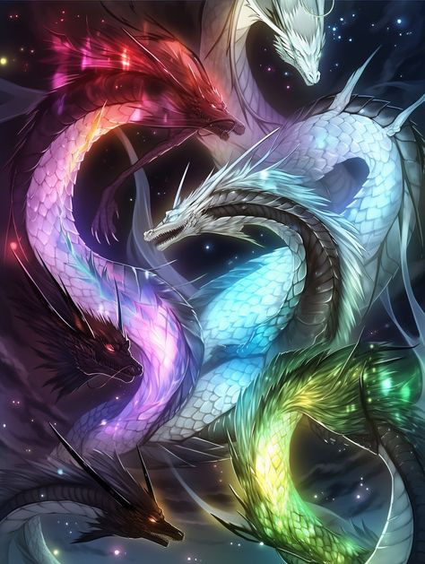 Elemental Dragons, Dragon Wallpaper Iphone, Legendary Dragons, Mythical Creatures Fantasy, Mythical Dragons, Dragon Artwork Fantasy, Phoenix Art, Kaiju Art, Meaningful Drawings