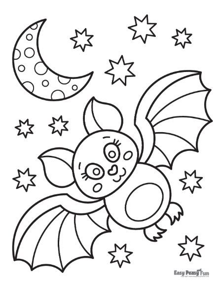 Cute Bat Coloring Sheet Nocturnal Animal Coloring Pages, Halloween Coloring Pages Preschool, Bats Coloring Page, Halloween Kids Coloring Pages, Preschool Halloween Coloring Pages, Bat Coloring Page Free Printable, Halloween Coloring Pages Free Printable, Bat Coloring Page, Kids Colouring Printables