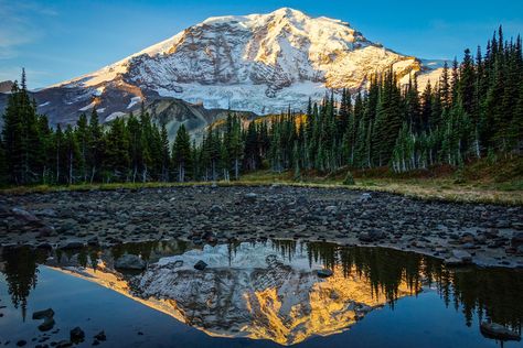 Wonderland Trail Backpacking Guide — CleverHiker Wonderland Trail, Backpacking Trails, Backpacking Guide, Backpacking Trips, Wind River, Thru Hiking, Mount Rainier National Park, Clear Lake, Alpine Lake