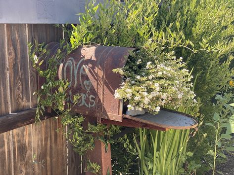 Repurposed Mailbox Ideas, Old Mailbox Planter Ideas, Mailbox Upcycle, Upcycle Mailbox Ideas, Repurpose Mailbox Ideas, Mailbox Garden Ideas, Mailbox Repurpose Ideas, Old Mailbox Ideas, Old Mailboxes Repurposed