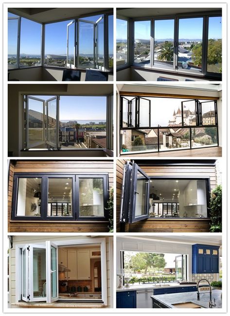 Topwindow Aluminium Folding Glass Aluminum Bifold 3 Season Porch Window Fold Up Windows - Buy Fold Up Windows,Fold Up Window,Porch Window Product on Alibaba.com Window Aluminium, Windows Aluminium, Window Porch, 3 Season Porch, Folding Windows, Porch Window, Windows Design, Lake House Interior, Aluminum Door