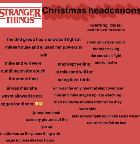 I LOVE ST TO AN UNHEALTHY DEGREE Stranger Things Headcanons, Stranger Things Christmas, Stranger Things Mike, Cuddling On The Couch, Will Byers, Stranger Things Wallpaper, Strange Things, Stranger Things Funny, Funny Dude