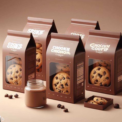 35+ Cookie Packaging Ideas: Sweet Delights, Beautifully Presented – Arka Cookie Packaging Ideas, Cookie Gift Packaging, Packaging Cookies, Design Cookies, Cookies Jar, Cookies Packaging, Buy Cookies, Personalized Cookies, Cookie Kit