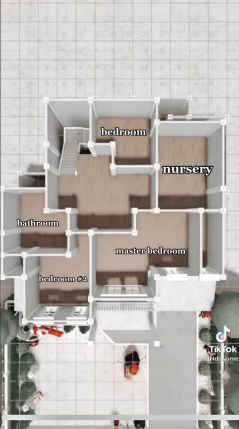 Layout Design Bloxburg 2 Story, Blue Print House Layout, Bloxburg House Layout With Measurements, House Layout Two Story, Berry Avenue House Layouts, Bloxburg Floor Plans 2 Story, Bloxburg Floorplan, Family Home Bloxburg, Layout Small House