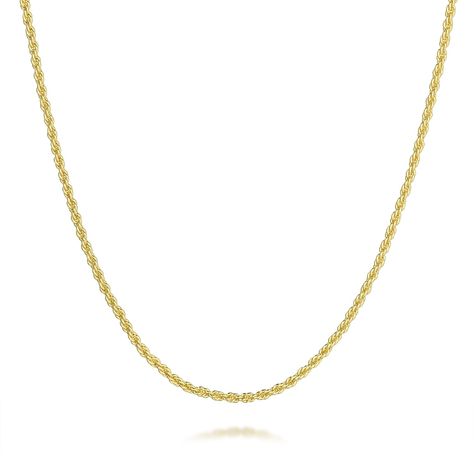 PRICES MAY VARY. Rope Chain Gold Necklace: This 14k gold necklace for women non tarnish features a classic rope chain design. The intricate pattern of gold necklace for mens necklace chain enhances the overall aesthetic, making it a versatile piece that can be worn by both men and women. The dainty gold necklace for women ensures durability and longevity Non-Tarnish Materials: This gold chain necklace women is designed to withstand daily wear without tarnishing. Its non-tarnish quality ensures t Gold Necklace For Women, Dainty Gold Chain, Necklace Rope, Chain For Men, Mens Necklace, Gold Rope Chains, Gold Chains For Men, Mens Chain Necklace, Dainty Gold Necklace