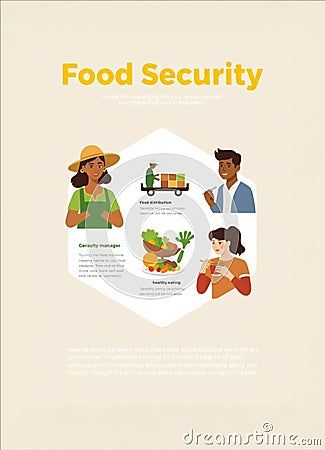 ai-generated-infographic-poster-food-security-company-explaining-food-security-process Food Security Poster, Poster Food, Security Company, Food Cost, Infographic Poster, Security Companies, Food Security, Financial Wellness, Supply Chain