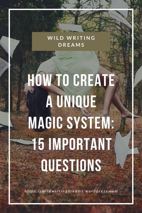 How To Create Magic System, Writing Magical Realism, How To Write Magic Systems, Creating Magic System, Magic Limitations, Creating A Magic System, Magic System Questions, Writing Magic System, How To Write A Magic System