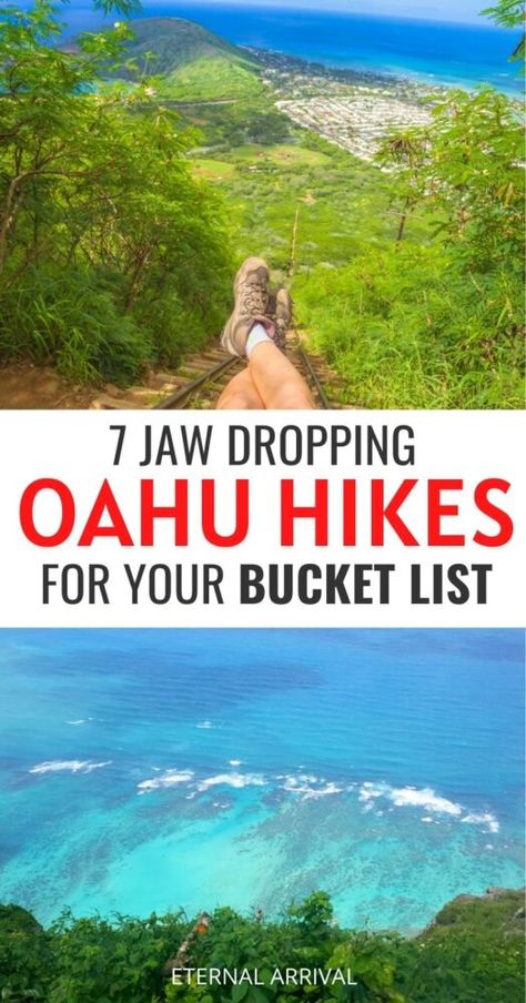 Oahu Hikes, Hawaii Hikes, Oahu Vacation, Oahu Travel, Hawaii Travel Guide, Birthday Trip, Waterfall Hikes, Hiking Destinations, Fabulous Birthday