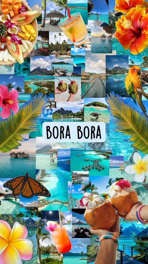 #f4f Bora Bora Wallpaper, Vision Board Design, Preppy Inspiration, Cute Summer Wallpapers, Dream Honeymoon, Ios Wallpapers, Dream Holiday, Summer Wallpaper, Honeymoon Destinations