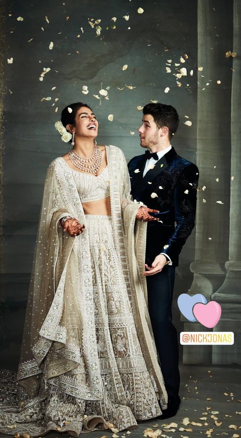 Stories • Instagram Blue Indian Wedding Dress, Blue Indian Wedding, Priyanka Chopra Wedding, بريانكا شوبرا, भारतीय दुल्हन संबंधी, Bridal Lehenga Designs, Wedding Bridesmaids Dresses Blue, Bollywood Wedding, Joe Jonas