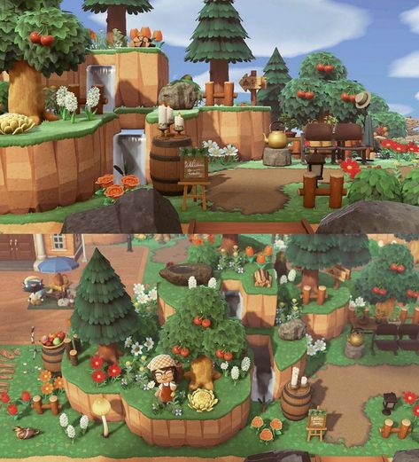 new horizons island designs on Instagram: “island entrance design! [🌻] credits to @eggkit / catspaw-isle on tumblr don’t forgot to check out the giveaway on my page!” Acnh Town Plaza Close To Airport, Acnh Plaza Close To Airport, Large Space Ideas Acnh, Animal Crossing Plaza Ideas Cottagecore, Acnh Island Designs Entrance Cottagecore, Acnh Cottagecore Plaza, Acnh Plaza Idea Cottagecore, Acnh Airport Entrance Designs Cottagecore, Acnh Town Plaza Ideas Cottagecore